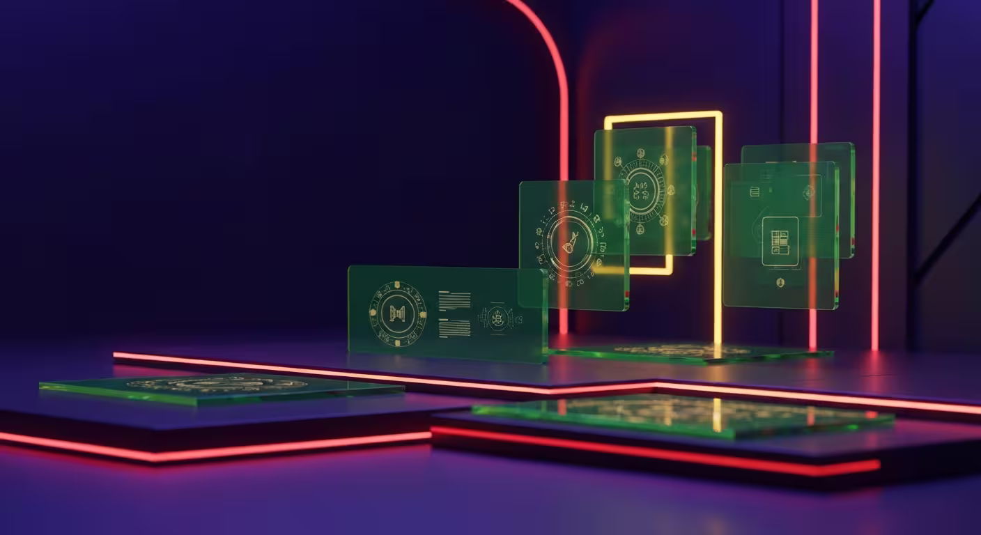 Ordliste over nettcasino-begreper illustrert med Slotime spilleautomat-symboler
